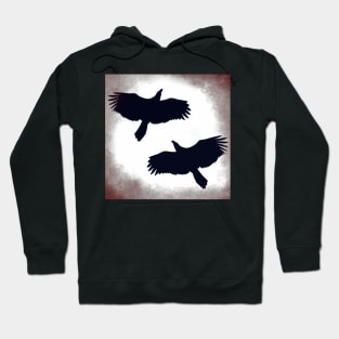 Flying Bald Eagle Birds In The Clouds Hoodie